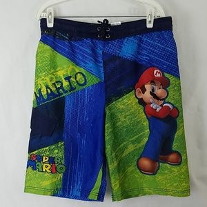 Nintendo Mario Board Short Swim Trunks
